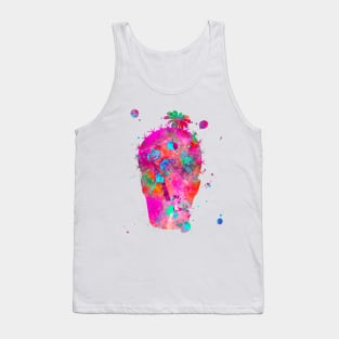 Cactus Watercolor Painting 4 Tank Top